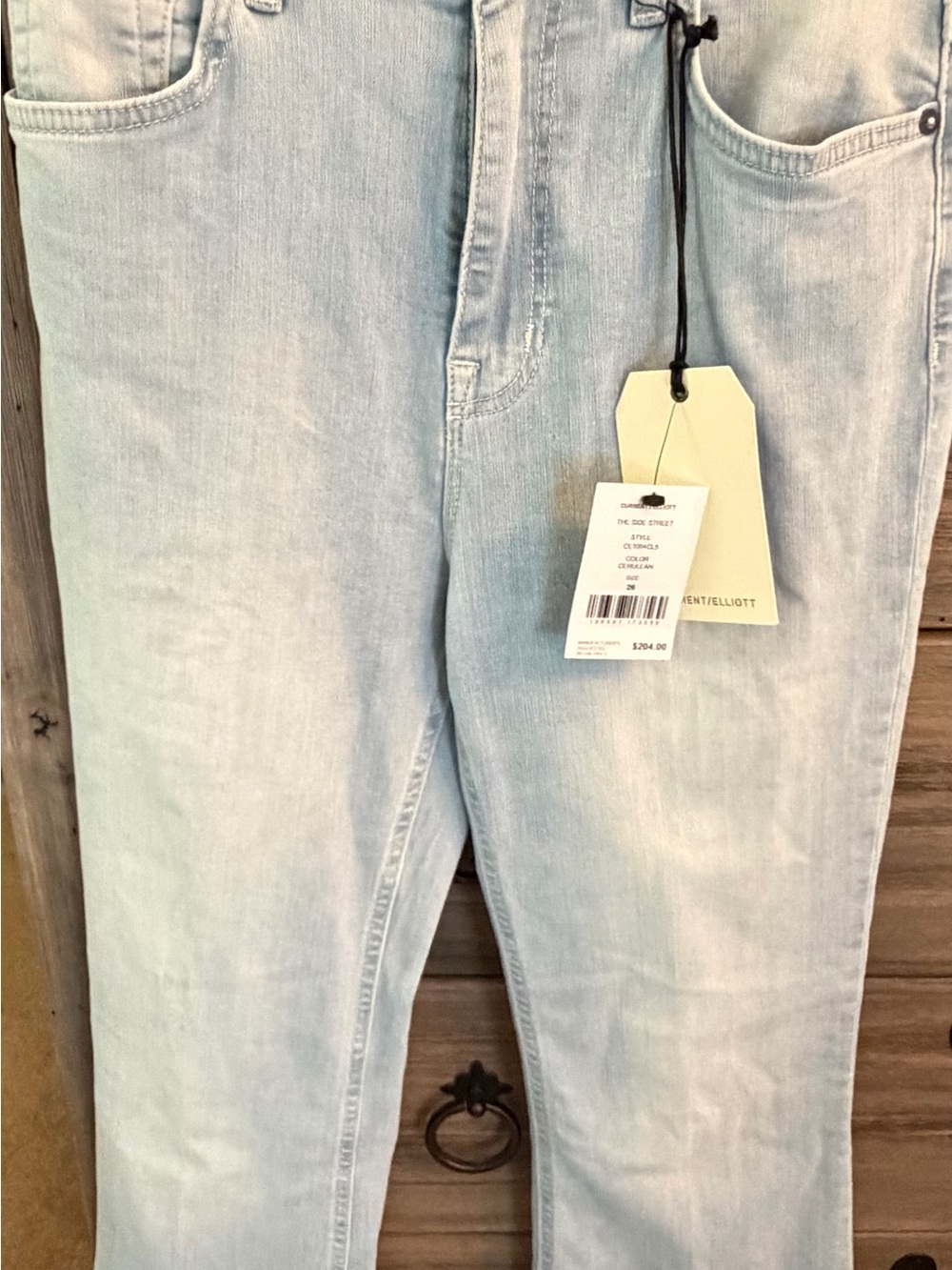 Current/Elliott Light Blue Skinny Jeans